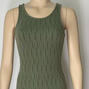 New Eyeshadow Asymmetrical Bodycon Dress - S